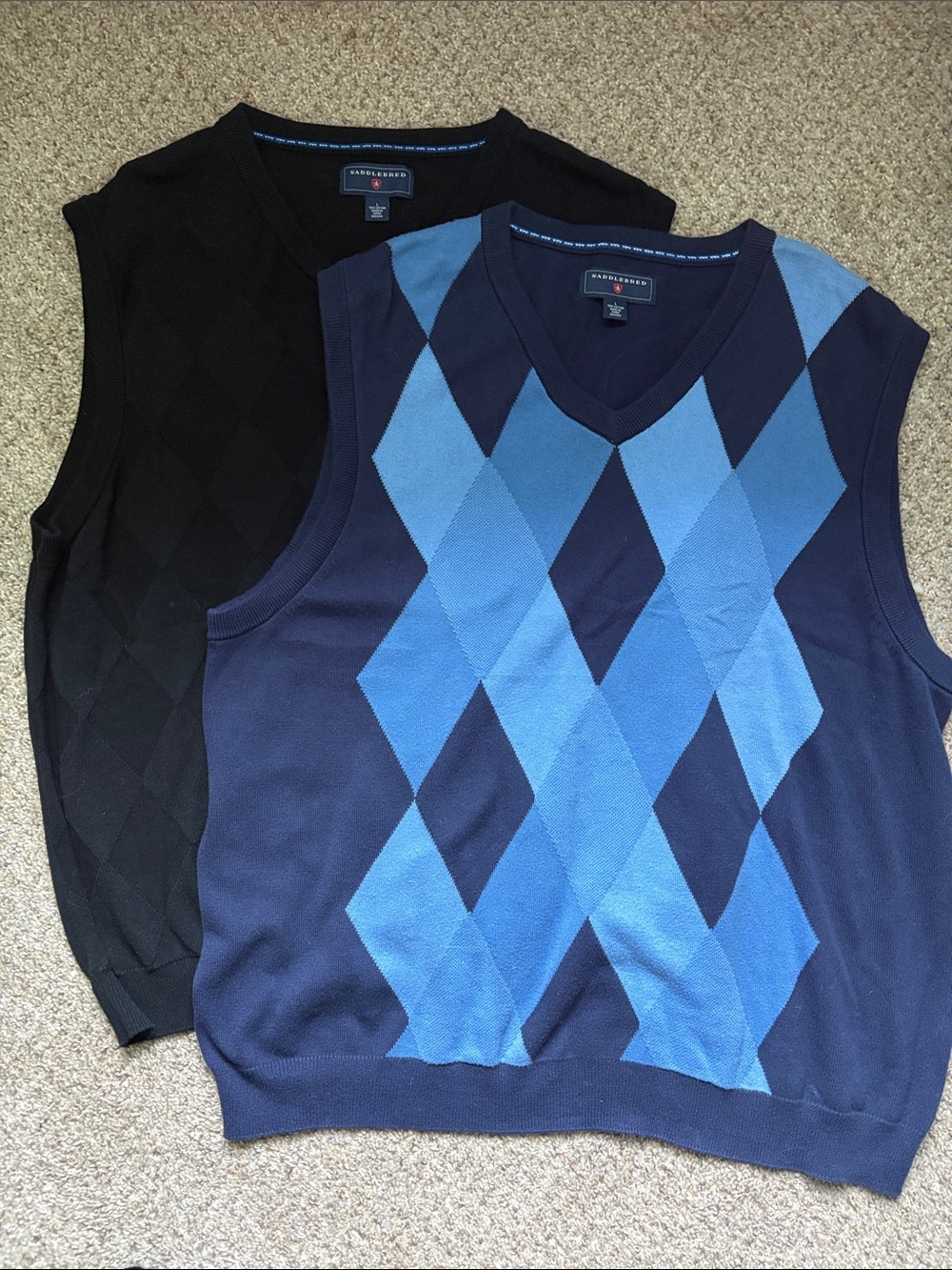 2 Saddlebred Men’s V-Neck Sweater Vest